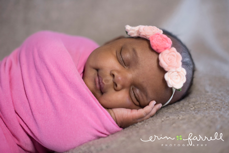 Dover, Delaware Newborn Photographer | Baby K 