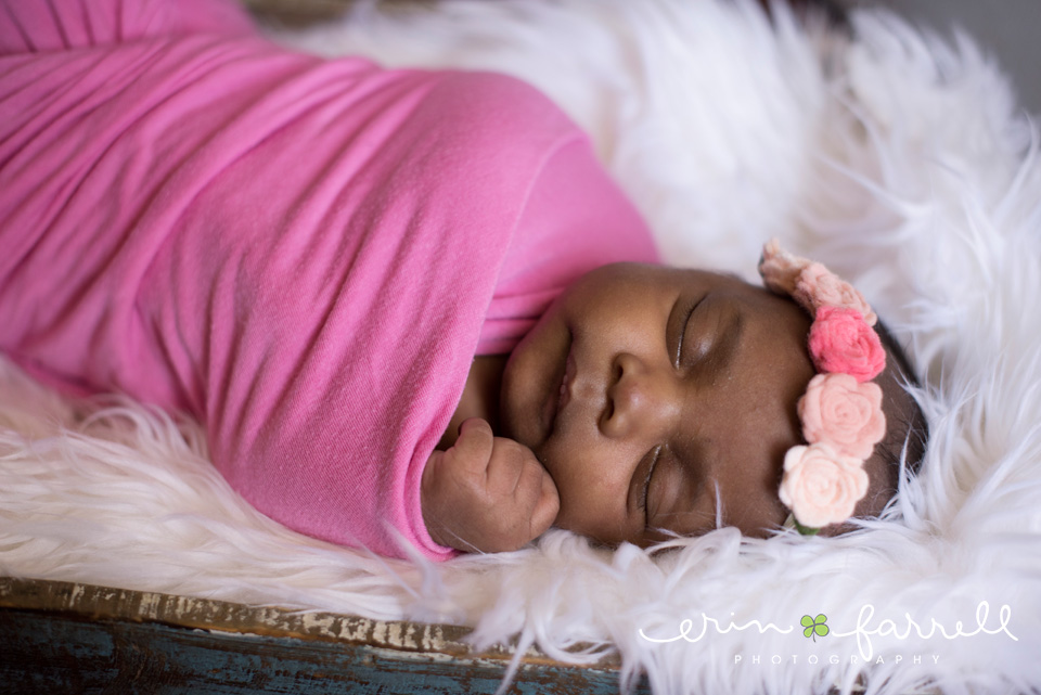 Dover, Delaware Newborn Photographer | Baby K 